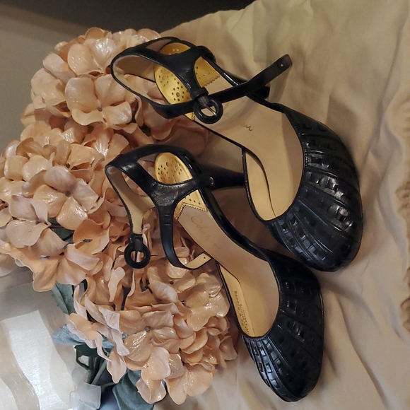 Cole Haan Shoes | Cole Haan x Nike Air Mary Jane Heels black size 6 1/2 b - Picture 3 of 12